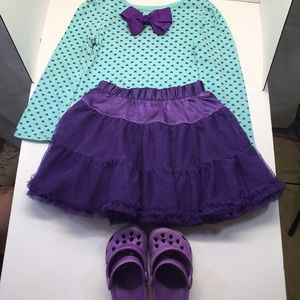 Bundle of 4 year old girls clothes purple color